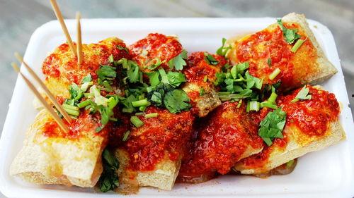 臭豆腐和洋瓜一起吃,独特风味碰撞，开启味蕾新体验